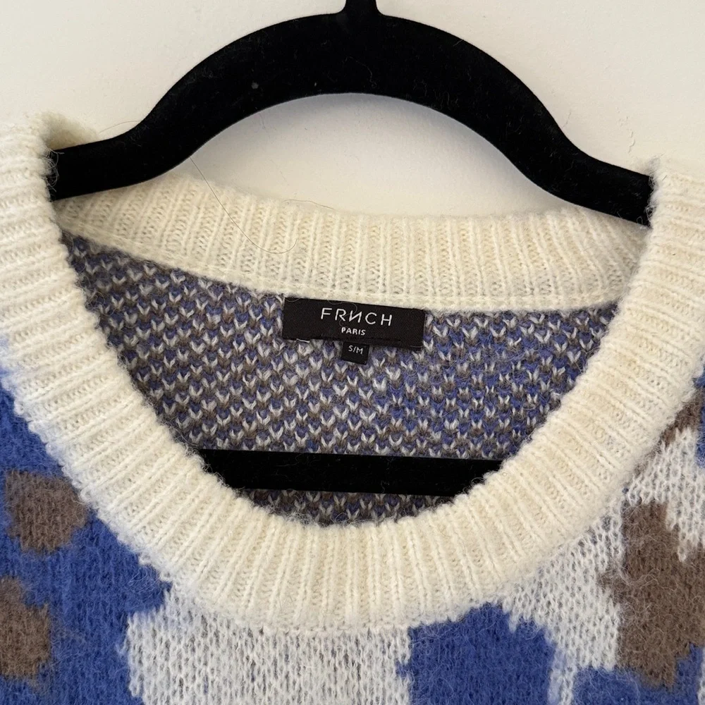 FRNCH Oversized Floral Sweater - Picture 2 of 5